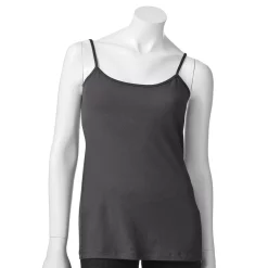 Women's Sonoma Goods For Life® Everyday Built-In Support Camisole 71 Women's Sonoma Goods For Life® Everyday Built-In Support Camisole -Sonoma Goods For Life Shop 2433356 Asphalt
