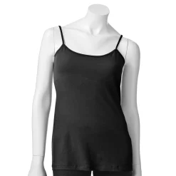 Women's Sonoma Goods For Life® Everyday Built-In Support Camisole 60 Women's Sonoma Goods For Life® Everyday Built-In Support Camisole -Sonoma Goods For Life Shop 2433356 Black