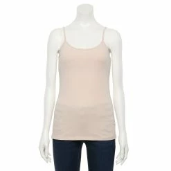 Women's Sonoma Goods For Life® Everyday Built-In Support Camisole 77 Women's Sonoma Goods For Life® Everyday Built-In Support Camisole -Sonoma Goods For Life Shop 2433356 Blush