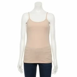 Women's Sonoma Goods For Life® Everyday Built-In Support Camisole 69 Women's Sonoma Goods For Life® Everyday Built-In Support Camisole -Sonoma Goods For Life Shop 2433356 Blush Beige