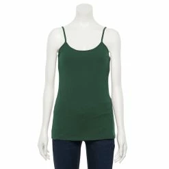 Women's Sonoma Goods For Life® Everyday Built-In Support Camisole 57 Women's Sonoma Goods For Life® Everyday Built-In Support Camisole -Sonoma Goods For Life Shop 2433356 Indulgent Green