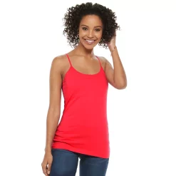 Women's Sonoma Goods For Life® Everyday Built-In Support Camisole 59 Women's Sonoma Goods For Life® Everyday Built-In Support Camisole -Sonoma Goods For Life Shop 2433356 Lava Burst
