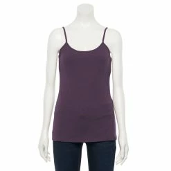 Women's Sonoma Goods For Life® Everyday Built-In Support Camisole 61 Women's Sonoma Goods For Life® Everyday Built-In Support Camisole -Sonoma Goods For Life Shop 2433356 Plum