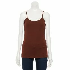 Women's Sonoma Goods For Life® Everyday Built-In Support Camisole 70 Women's Sonoma Goods For Life® Everyday Built-In Support Camisole -Sonoma Goods For Life Shop 2433356 Spicy Chocolate