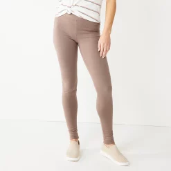 Women's Sonoma Goods For Life® Midrise Leggings 33 Women's Sonoma Goods For Life® Midrise Leggings -Sonoma Goods For Life Shop 2946661 Basil Brown