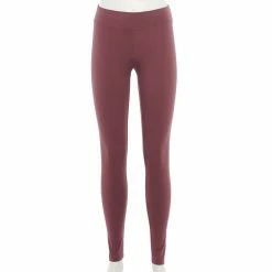 Women's Sonoma Goods For Life® Midrise Leggings 27 Women's Sonoma Goods For Life® Midrise Leggings -Sonoma Goods For Life Shop 2946661 Deep Mauve