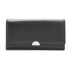 Sonoma Goods For Life® Lambskin Leather RFID-Blocking Full Clutch