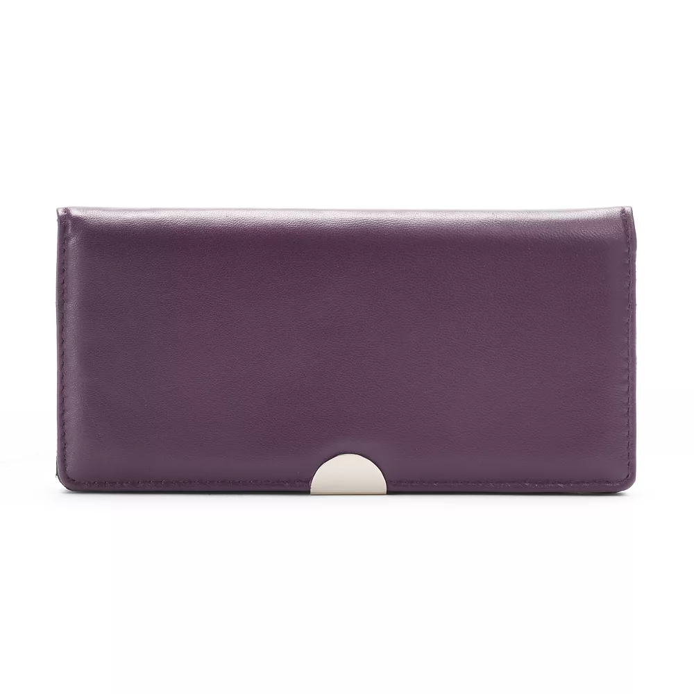 Sonoma Goods For Life® Lambskin Leather RFID-Blocking Slim Clutch Wallet 2 Sonoma Goods For Life® Lambskin Leather RFID-Blocking Slim Clutch Wallet - Image 2