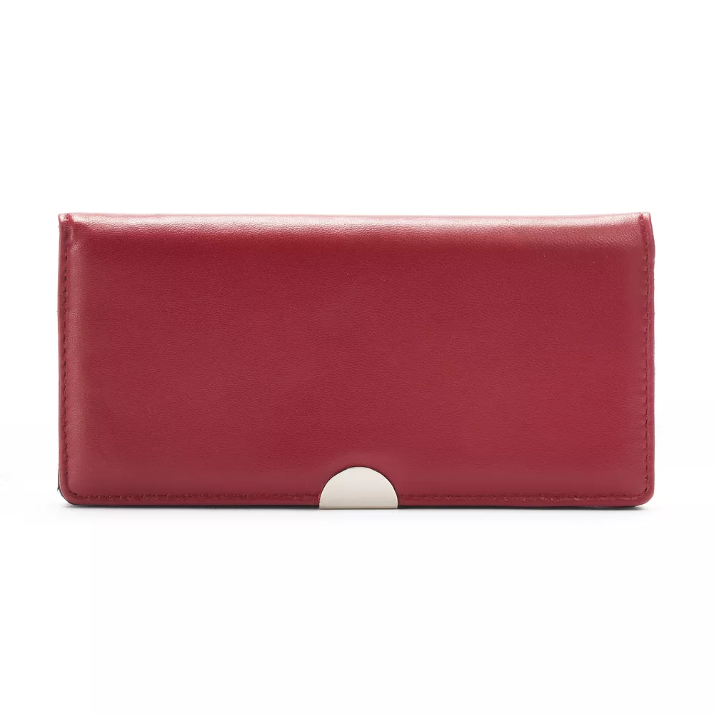 Sonoma Goods For Life® Lambskin Leather RFID-Blocking Slim Clutch Wallet 3 Sonoma Goods For Life® Lambskin Leather RFID-Blocking Slim Clutch Wallet - Image 3