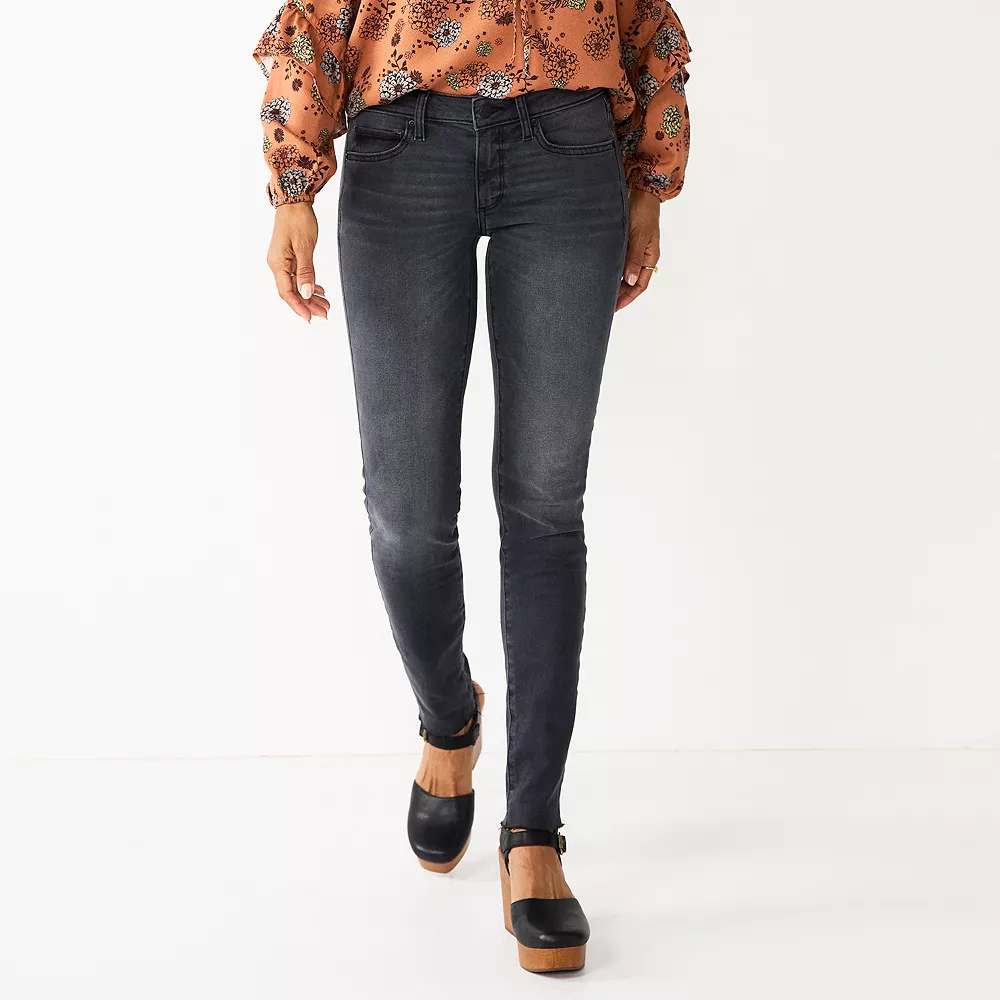 Women's Sonoma Goods For Life® Supersoft Stretch Midrise Skinny Jeans 8 Women's Sonoma Goods For Life® Supersoft Stretch Midrise Skinny Jeans - Image 8