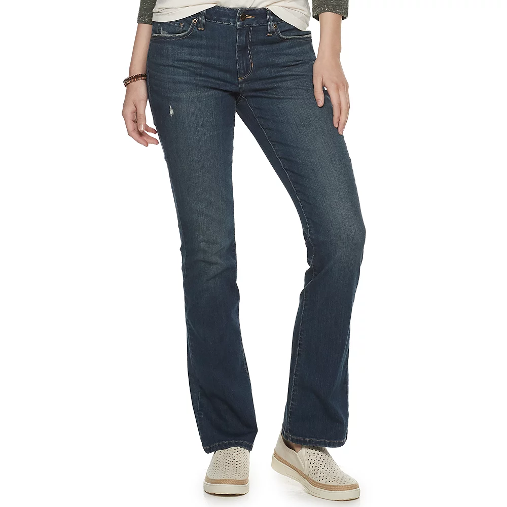Women's Sonoma Goods For Life® Midrise Bootcut Jeans 2 Women's Sonoma Goods For Life® Midrise Bootcut Jeans - Image 2