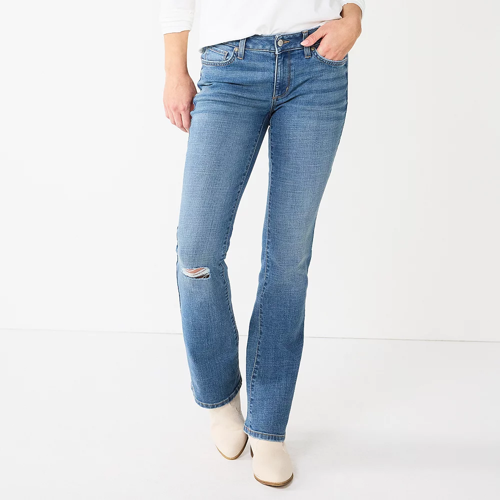Women's Sonoma Goods For Life® Midrise Bootcut Jeans 8 Women's Sonoma Goods For Life® Midrise Bootcut Jeans - Image 8