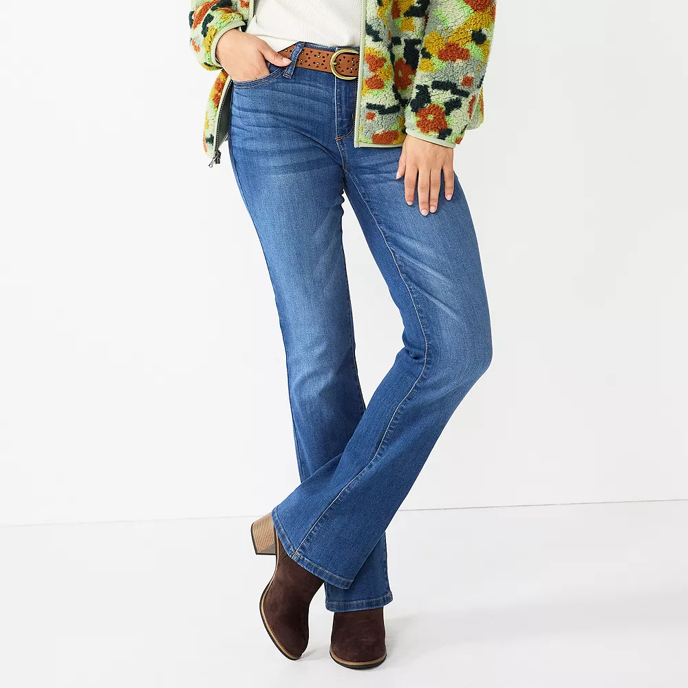 Women's Sonoma Goods For Life® Midrise Bootcut Jeans 4 Women's Sonoma Goods For Life® Midrise Bootcut Jeans - Image 4