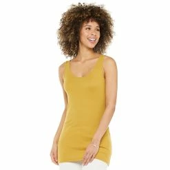 Women's Sonoma Goods For Life® Tunic Layering Tank Top -Sonoma Goods For Life Shop 2979874 Ember Olive