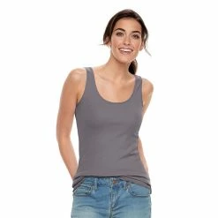Women's Sonoma Goods For Life® Tunic Layering Tank Top -Sonoma Goods For Life Shop 2979874 Lavender Purple