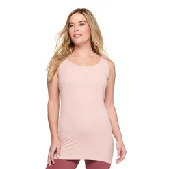 Women's Sonoma Goods For Life® Tunic Layering Tank Top -Sonoma Goods For Life Shop 2979874 Light Pink