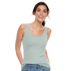 Women's Sonoma Goods For Life® Tunic Layering Tank Top -Sonoma Goods For Life Shop 2979874 Mint Virtue