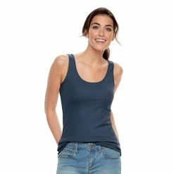 Women's Sonoma Goods For Life® Tunic Layering Tank Top -Sonoma Goods For Life Shop 2979874 Navy