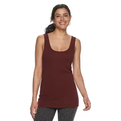 Women's Sonoma Goods For Life® Tunic Layering Tank Top -Sonoma Goods For Life Shop 2979874 Percy Plum
