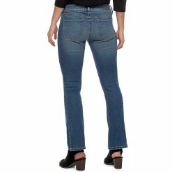 Petite Sonoma Goods For Life® Midrise Bootcut Jeans -Sonoma Goods For Life Shop 2986301 ALT