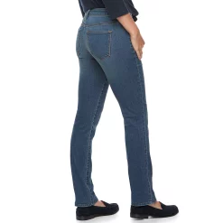 Women's Sonoma Goods For Life® Supersoft Midrise Straight-Leg Jeans -Sonoma Goods For Life Shop 3022856 ALT