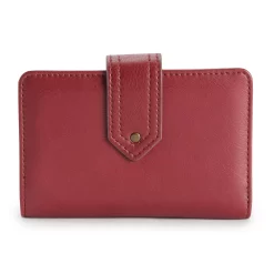 Sonoma Goods For Life® Abbey RFID-Blocking Indexer Wallet -Sonoma Goods For Life Shop 3038114 Pomegranate