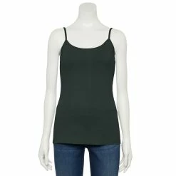 Women's Sonoma Goods For Life® Everyday Camisole -Sonoma Goods For Life Shop 3223700 Deep Green