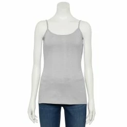 Women's Sonoma Goods For Life® Everyday Camisole -Sonoma Goods For Life Shop 3223700 Light Gray