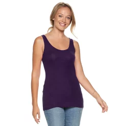 Women's Sonoma Goods For Life® Layering Tank 54 Women's Sonoma Goods For Life® Layering Tank -Sonoma Goods For Life Shop 3381138 Acai Juice