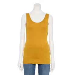 Women's Sonoma Goods For Life® Layering Tank 86 Women's Sonoma Goods For Life® Layering Tank -Sonoma Goods For Life Shop 3381138 Gold