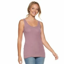 Women's Sonoma Goods For Life® Layering Tank 58 Women's Sonoma Goods For Life® Layering Tank -Sonoma Goods For Life Shop 3381138 Lavender