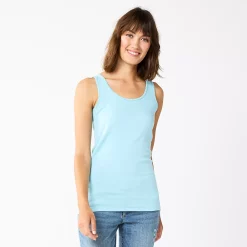 Women's Sonoma Goods For Life® Layering Tank 81 Women's Sonoma Goods For Life® Layering Tank -Sonoma Goods For Life Shop 3381138 Light Sky Blue