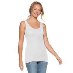 Women's Sonoma Goods For Life® Layering Tank 55 Women's Sonoma Goods For Life® Layering Tank -Sonoma Goods For Life Shop 3381138 New White