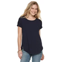 Women's Sonoma Goods For Life® Supersoft Dolman Tunic 30 Women's Sonoma Goods For Life® Supersoft Dolman Tunic -Sonoma Goods For Life Shop 3509904 Navy Luxe