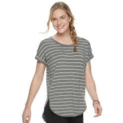 Women's Sonoma Goods For Life® Supersoft Dolman Tunic 24 Women's Sonoma Goods For Life® Supersoft Dolman Tunic -Sonoma Goods For Life Shop 3509904 Olive Stripe