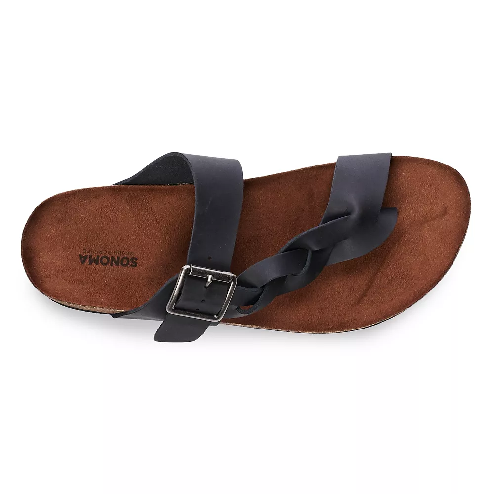 Sonoma Goods For Life® Airbrush Leather Women's Sandals 10 Sonoma Goods For Life® Airbrush Leather Women's Sandals - Image 10