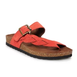 Sonoma Goods For Life® Airbrush Leather Women's Sandals 14 Sonoma Goods For Life® Airbrush Leather Women's Sandals -Sonoma Goods For Life Shop 3519013 Red