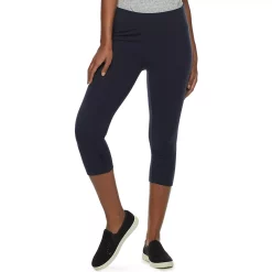 Women's Sonoma Goods For Life® Wide-Waist Capri Leggings -Sonoma Goods For Life Shop 3584124 Sea Power