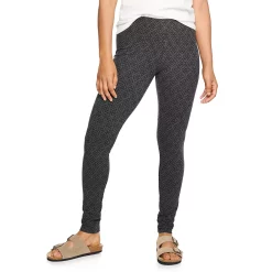 Petite Sonoma Goods For Life® Essential Leggings 15 Petite Sonoma Goods For Life® Essential Leggings -Sonoma Goods For Life Shop 3587570 Gray Geo Floral