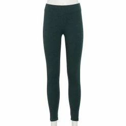 Petite Sonoma Goods For Life® Essential Leggings 18 Petite Sonoma Goods For Life® Essential Leggings -Sonoma Goods For Life Shop 3587570 Green
