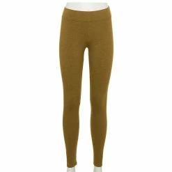 Petite Sonoma Goods For Life® Essential Leggings 21 Petite Sonoma Goods For Life® Essential Leggings -Sonoma Goods For Life Shop 3587570 Olive Green