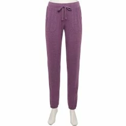 Women's Sonoma Goods For Life® Essential Banded-Bottom Pajama Pants 10 Women's Sonoma Goods For Life® Essential Banded-Bottom Pajama Pants -Sonoma Goods For Life Shop 3671898 Plum