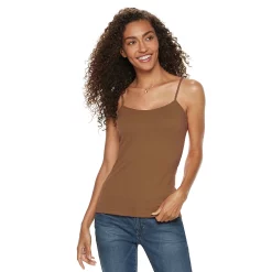 Petite Sonoma Goods For Life™ Everyday Camisole -Sonoma Goods For Life Shop 3687455 Chestnut Brown