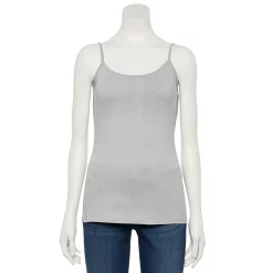 Petite Sonoma Goods For Life™ Everyday Camisole -Sonoma Goods For Life Shop 3687455 Light Gray