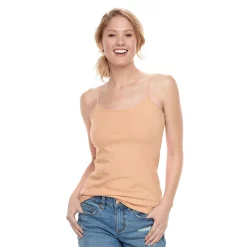 Petite Sonoma Goods For Life™ Everyday Camisole -Sonoma Goods For Life Shop 3687455 Warm Beige