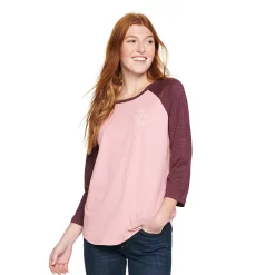Women's Sonoma Goods For Life® Baseball Tee -Sonoma Goods For Life Shop 4008826 Plum Oh What Fun