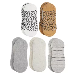 Women's Sonoma Goods For Life® 5-Pack No-Show Socks -Sonoma Goods For Life Shop 4133288 ALT3