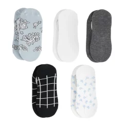 Women's Sonoma Goods For Life® 5-Pack No-Show Socks -Sonoma Goods For Life Shop 4133288 ALT8