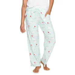 Women's Sonoma Goods For Life® Cozy Pajama Pants -Sonoma Goods For Life Shop 4211999 Aqua Polar Bears