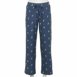 Women's Sonoma Goods For Life® Cozy Pajama Pants -Sonoma Goods For Life Shop 4211999 Navy Pineapple